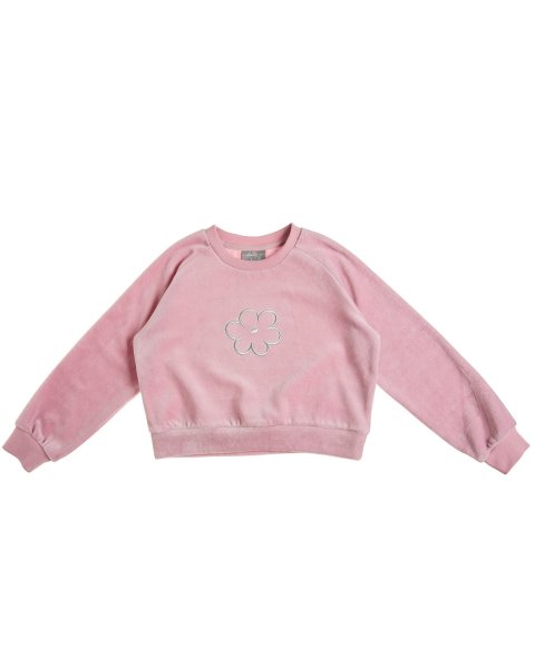 Tracksuit velour with embroidery (18 months-5 years)