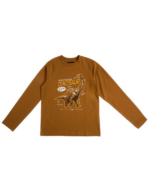 Top with print and embossed details (6-14 years)