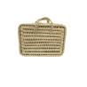 Small suitcase Kikadu from palm leaves