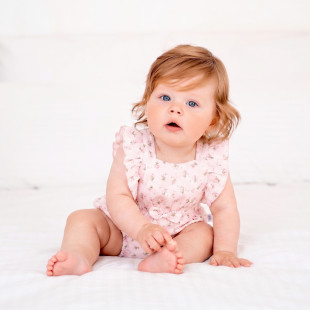 Babygrow with cross back design (1-12 months)