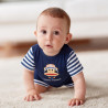 Babygrow Paul Frank with embossed design (1-12 months)
