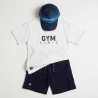 T-Shirt Gym Tonic with embossed design (6-16 years)
