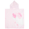 Towel poncho True Blue unicorn 120x60cm