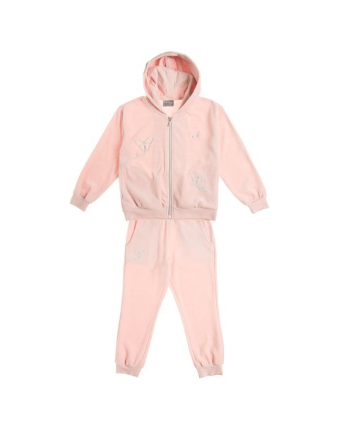 Tracksuit velour with embroidery (18 months-5 years)