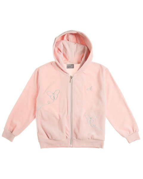 Tracksuit velour with embroidery (18 months-5 years)