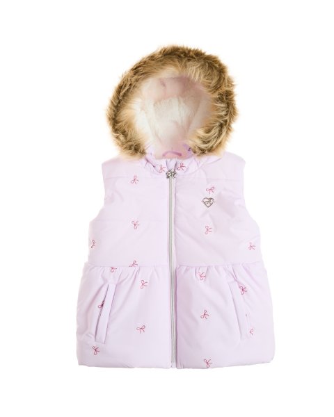 Vest jacket with fluffy inner lining (12 months-5 years)