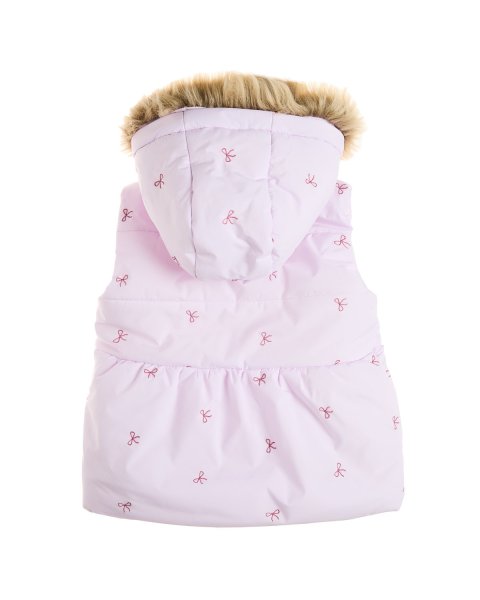 Vest jacket with fluffy inner lining (12 months-5 years)