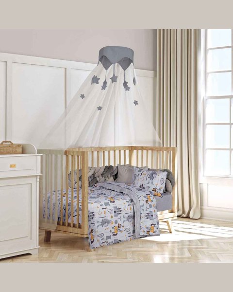 3-piece knights sheet set (sheets 130x170, pillowcase)