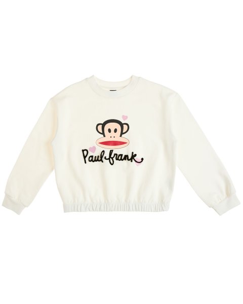 Μπλούζα φούτερ Paul Frank με ανάγλυφα γράμματα (6-14 ετών)