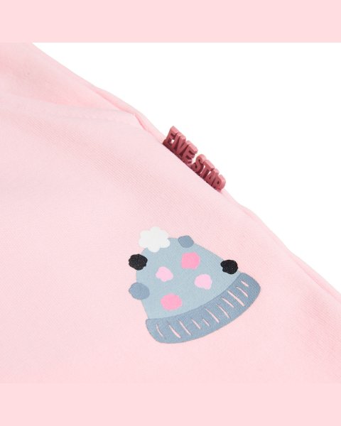 Set Five Star cotton fleece blend with glitter details (12 months-5 years)