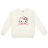 Μπλούζα φούτερ Hello Kitty με ανάγλυφο σχέδιο (18 μηνών-8 ετών)