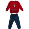 Tracksuit cotton fleece blend Snoopy with print (12 months-8 years)