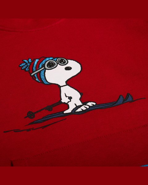 Tracksuit cotton fleece blend Snoopy with print (12 months-8 years)