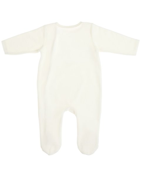 Babygrow velour Tender Comforts with embroidery (1-12 months)