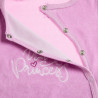Babygrow velour Tender Comforts with embroidery (1-12 months)