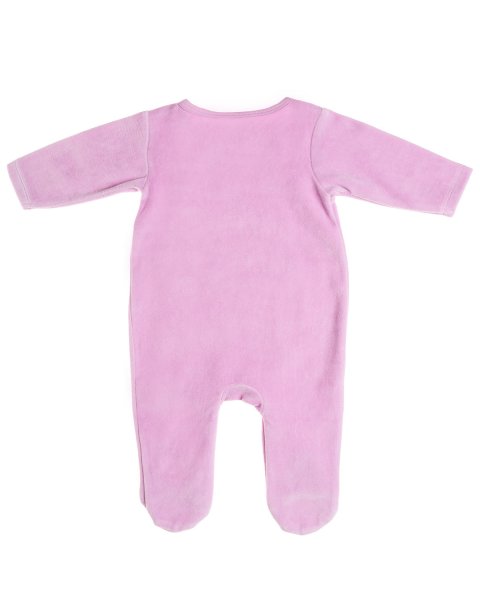 Babygrow velour Tender Comforts with embroidery (1-12 months)