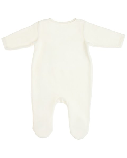 Babygrow velour Tender Comforts with embroidery (1-12 months)