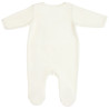 Babygrow velour Tender Comforts with embroidery (1-12 months)