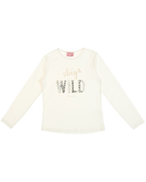 Top with embossed design (6-16 years)