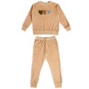 Tracksuit velour with embroidery and sequins (6-14 years)