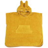 Hooded towel 100% organic cotton rabbit (65x62cm)
