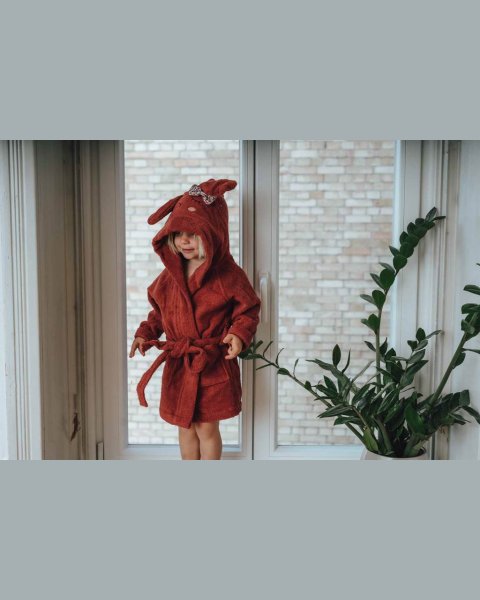 Bathrobe kikadu organic with (1-5 years)
