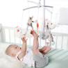 Musical crib toy Fehn with swans (0+ months)