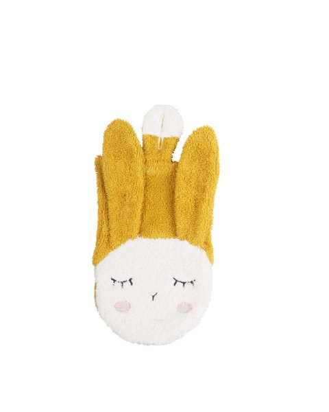Bath glove kikadu organic pink bunny (0+ months)