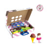 Kit 6 cans 59 g Soft Dough with tools Ice creams & Waffles (3+ years)