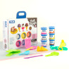 Kit 6 cans 59 g Soft Dough with tools Ice creams & Waffles (3+ years)