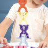 Aliens Tower stacking figures, wooden educational toy (3+ years)