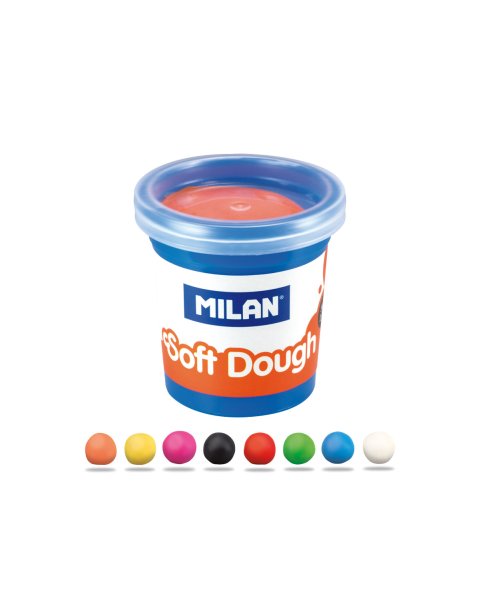 Kit 8 cans 59 g Soft Dough with tools 'Lots of numbers (3+ years)