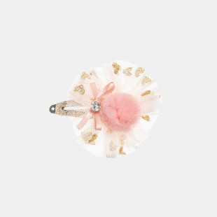 Hair clip with tulle