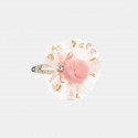 Hair clip with tulle