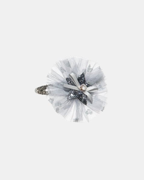 Hair clip with tulle
