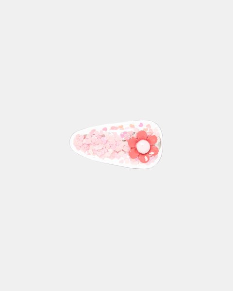 Hair clip flower
