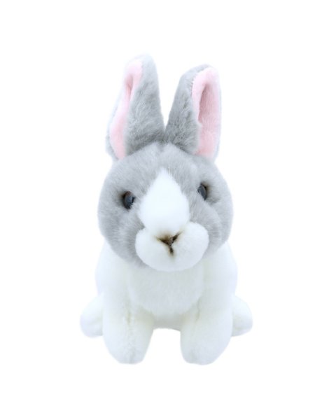 Plush toy Wilberry rabbit grey-white 15cm