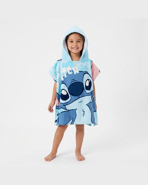 Πόντσο θαλάσσης Disney Stitch 55x110εκ.