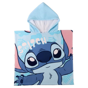 Πόντσο θαλάσσης Disney Stitch 55x110εκ.