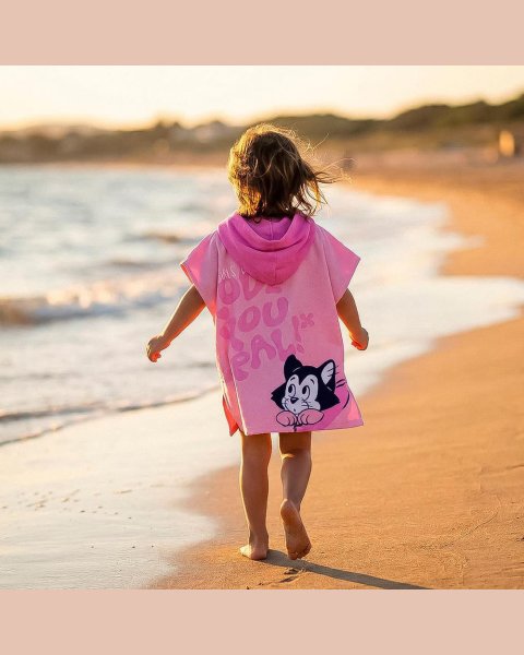 Towel poncho Disney Minnie Mouse 55x110cm