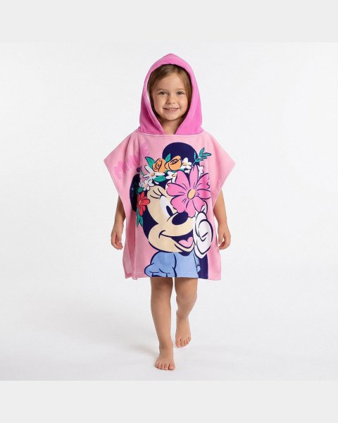 Πόντσο θαλάσσης Disney Minnie Mouse 55x110εκ.