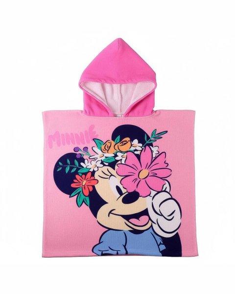 Towel poncho Disney Minnie Mouse 55x110cm