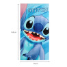 Πετσέτα θαλάσσης Disney Stitch 70x140εκ.