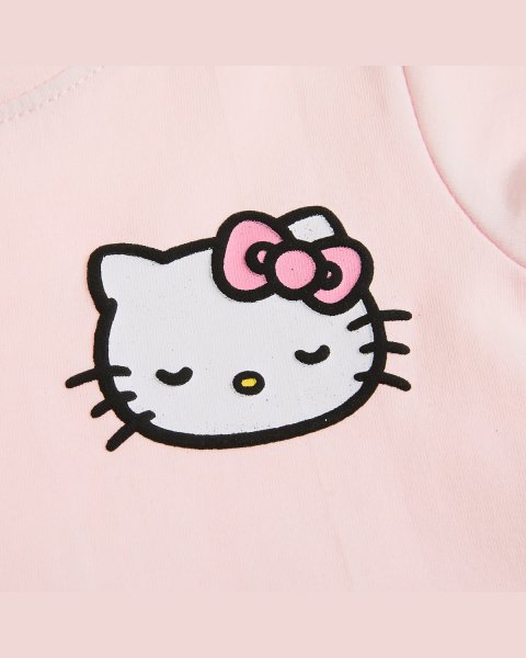 Denim overall Hello Kitty with top (12 months-8 years)