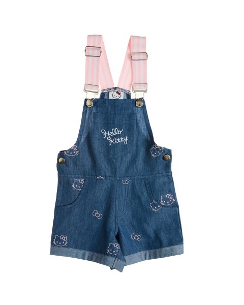 Denim overall Hello Kitty with top (12 months-8 years)