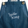 Denim overall Hello Kitty with top (12 months-8 years)