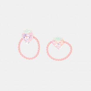 Hair elastics 2-pieces