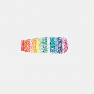 Hair clip with glitter