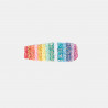 Hair clip with glitter