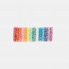Hair clip with glitter